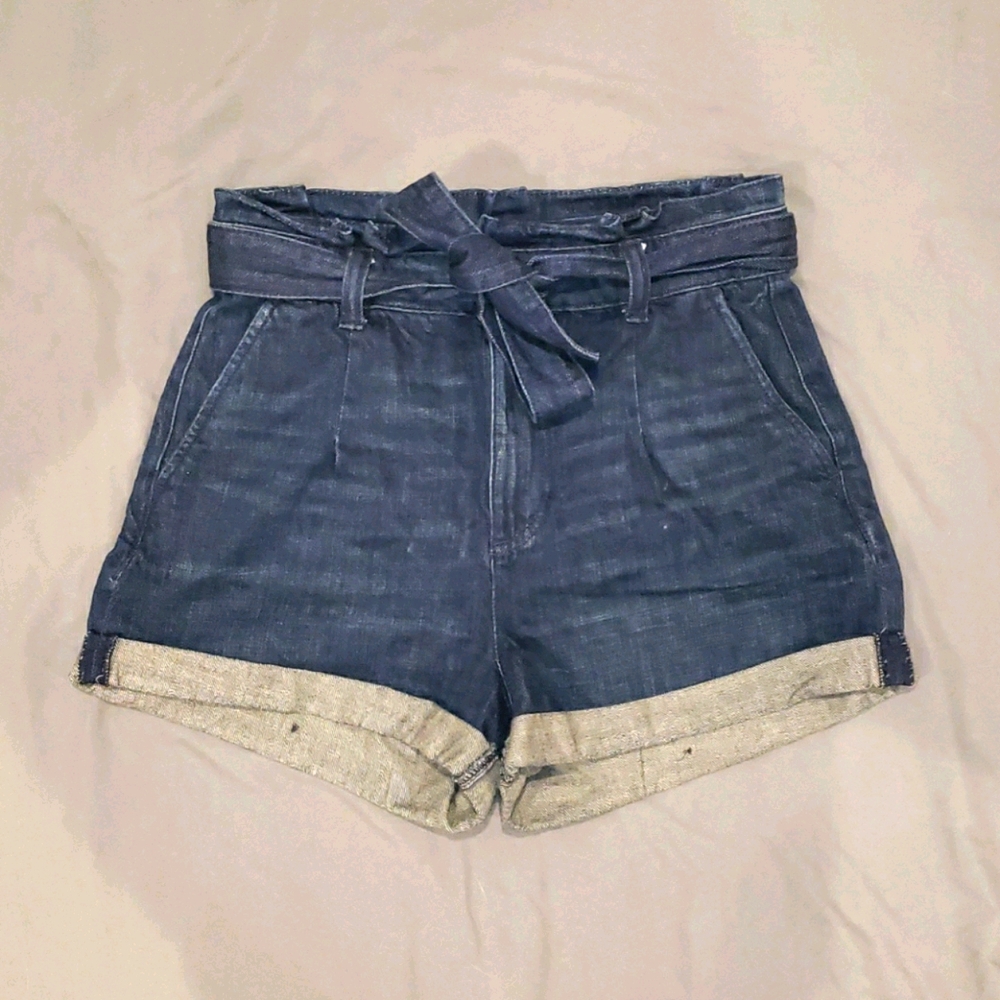 Express "Shortie Extreme High Rise" size 8 shorts